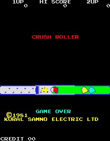 Screen shot of 'Crush Roller'