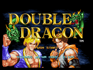 Double Dragon (Neo-Geo) - MAME machine