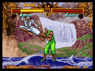 Screenshot of Double Dragon (Neo Geo, 1995) - MobyGames