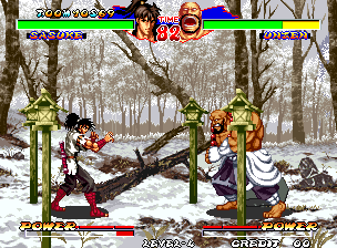 Screen shot of 'Ninja Master's Haou Ninpou-ko'