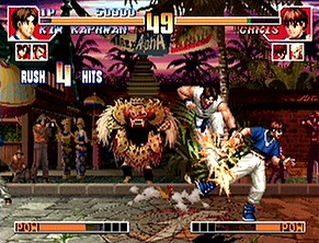 Classic Game Room - THE KING OF FIGHTERS '97 Sega Saturn review 