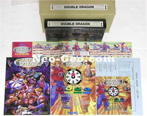 Crossed Swords II English MVS cartridge + art pack + shockbox with insert